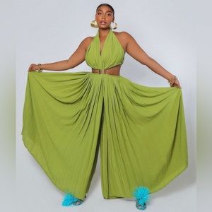 Hanifa Carmen Jumpsuit (GREEN)